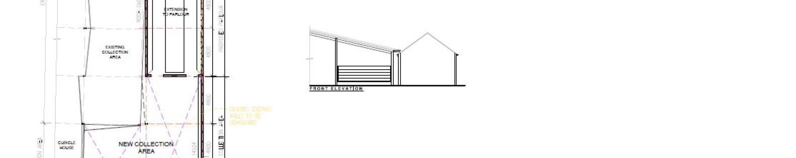 extension to farm shed 