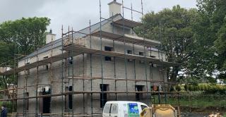 Back on site at our Eco Home Project in Ballymena