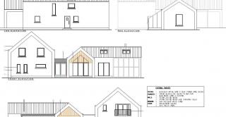New dwelling and garage designs