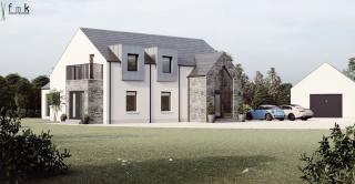 new dwlling and garage