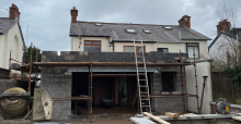 Flat roof Extension Northern Ireland 