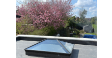 flat roof extension roof lantern