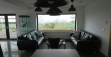 seating area with views