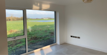 large window giving natural light with