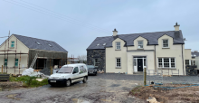 new build with stone feature northern ireland 