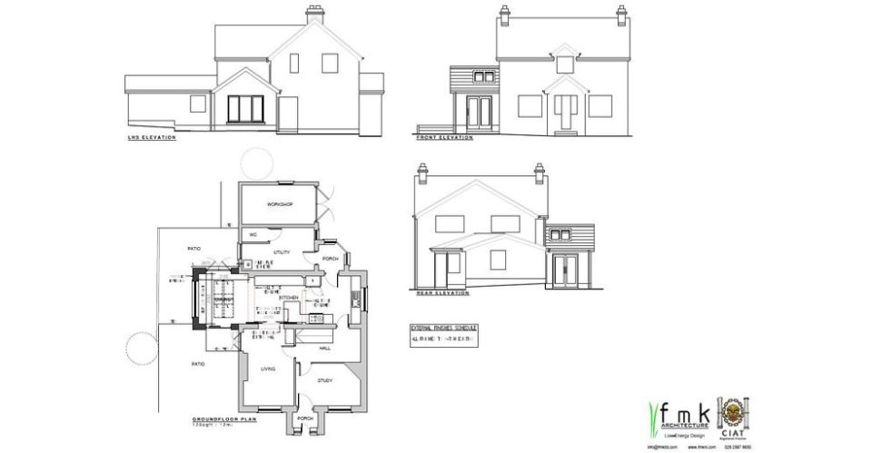 Home extension and remodel project northern ireland
