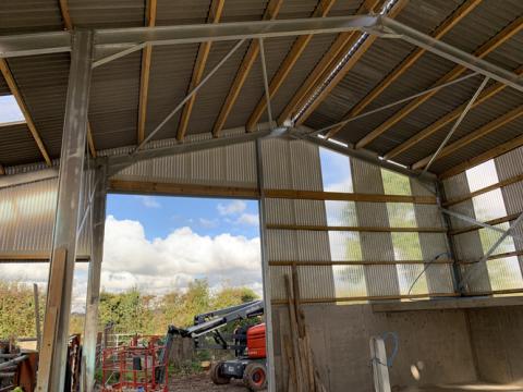 Farm Cattle Shed with Slurry Tank (FBI Scheme) FmK NI